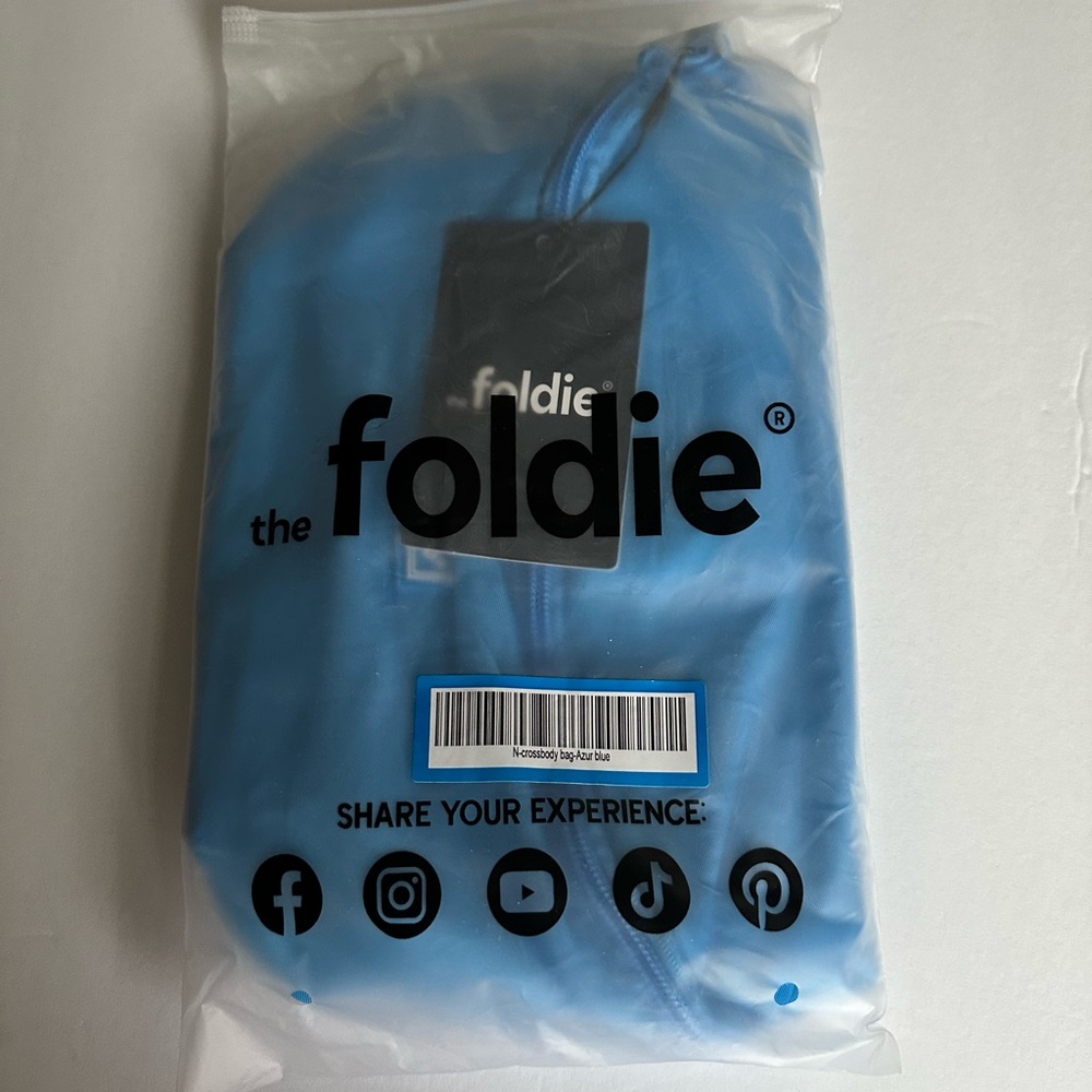 Foldie Blue Belt Bag